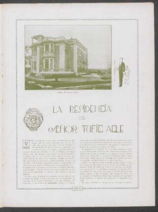 La residencia del señor Tufic Acle