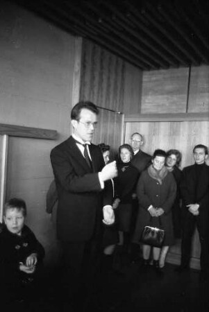 Amtseinführung des neuen Pfarrers der Kirchengemeinde Waldstadt-Nord Walter Blum