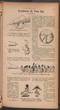 Aventuras de Tom Gin - (Conclusión) : Páginas infantiles