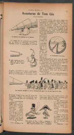 Aventuras de Tom Gin - (Conclusión) : Páginas infantiles