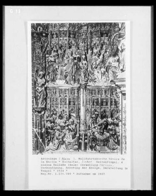 Relief: Szenen der Geburt und Jugend Christi