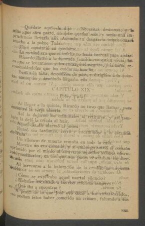 Capítulo XIX - ¡Pobre Tula!