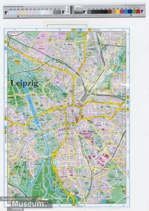 Leipzig Mini-Cityplan