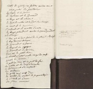 Notizen theologischen Inhalts von Karoline Luises Hand.
