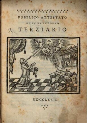Pubblico attestato di un ravveduto Terziario