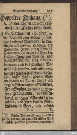 Doppelter Anhang