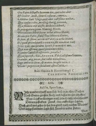 XIII. Ad Dn. Sponsum.