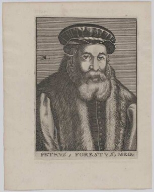 Bildnis des Petrvs Forestvs