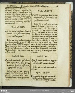 Quaest. LXXXVII. Quae sit poena occidentis ...