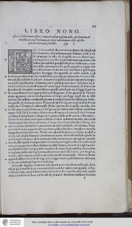 Libro Nono