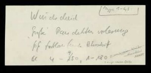 Pandekten. Allgemeiner Teil, Paragraph 1 - 11. Vorlesungsmanuskript. (Ansetzungssachtitel von Bearbeiter/in), Leipzig, 1879 - 1890