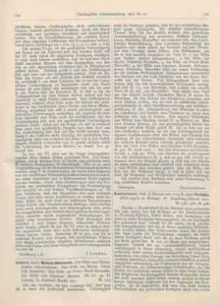 729-730 [Rezension] Hilbert, Gerhard, Moderne Willensziele