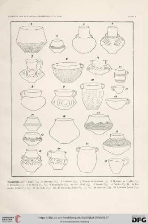 Tafel I-XIII