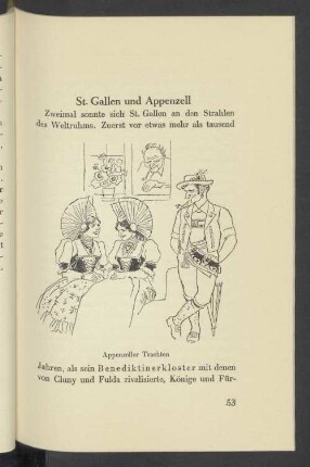 St. Gallen und Appenzell