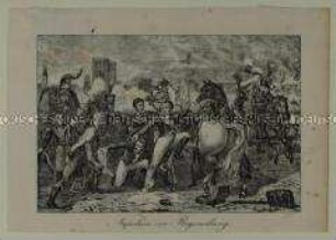 Napoleon vor Regensburg