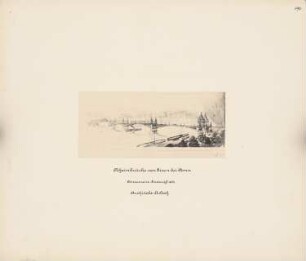 Rheinbrücke, Bonn: Eisenbrücke: perspektivische Ansicht