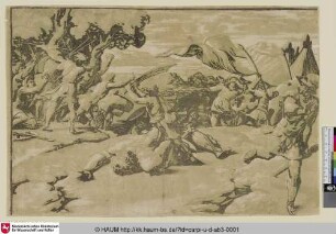 [David enthauptet Goliath]