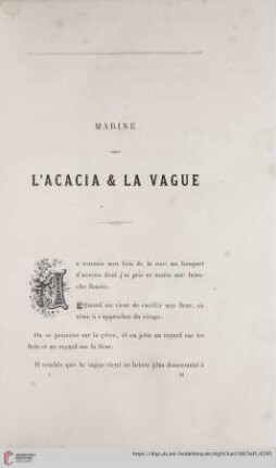 Marine L'Acacia & La Vague