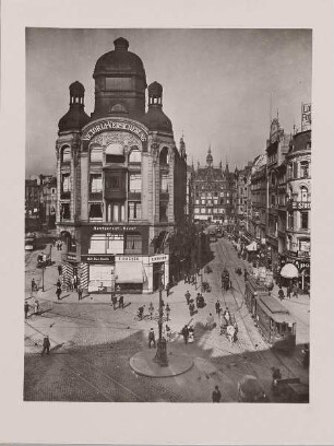 Kreuzung: Rödingsmarkt, Heiligengeistbrücke, Graskeller, Alter Wall, Großer Burstah, Hamburg