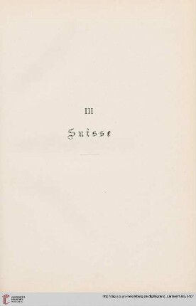 III Suisse