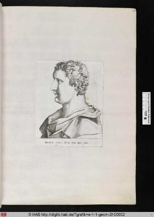 Domitianus, XII. römischer Kaiser.