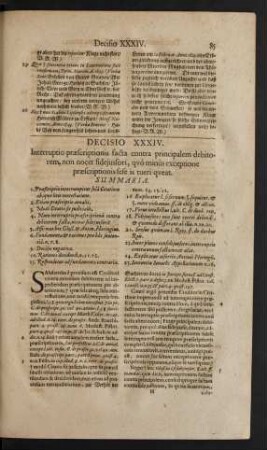 Decisio XXXIV.