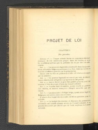 Projet de loi