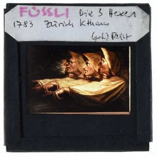 Füssli, Drei Hexen