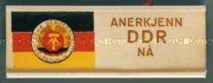 DDR anerkennen