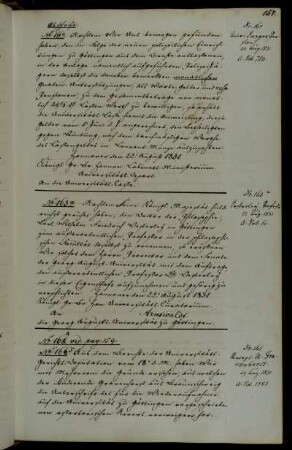 Berufung des Doktors Oesterley zum außerordentlichen Professor der Philosophischen Fakultät.