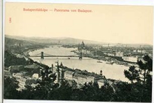 Budapest. Panorama vom Blocksberg