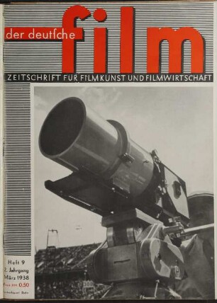 Der Deutsche Film - 1938-Mrz: Der Deutsche Film - 1938-Mrz