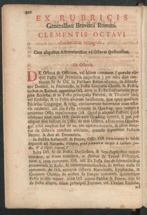 Ex Rubricis Generalibus Breviarii Romani