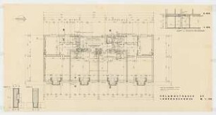 Wohnhäuser Uhlandstraße 39 / Lietzenburger Straße 40, Berlin-Wilmersdorf: Grundriss 1. Obergeschoss 1:50