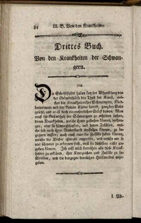 Drittes Buch. Von den Krankheiten der Schwangern.