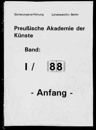 Personalakte Heinrich Schuppli, Inspektor und Registrator