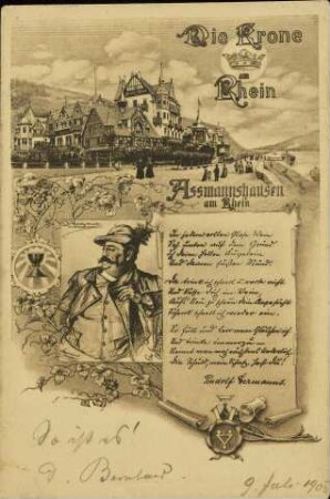 Die Krone am Rhein - Assmannshausen am Rhein