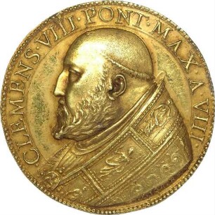 Papst Clemens VIII. - auf die Ausrufung des Heiligen Jahres