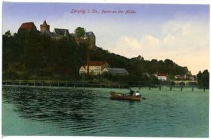 Leisnig. Partie an der Mulde