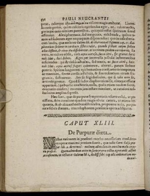 Caput XLIII. De Purpuræ diæta.