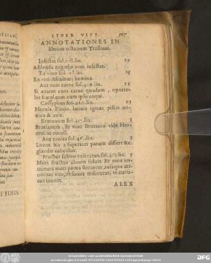 Annotationes In librum octavum Tralliani.