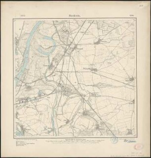 Meßtischblatt 2101 : Biederitz, 1902 : Biederitz. - Aufn. 1900. - 1:25000. - [Berlin]: Reichsamt für Landesaufnahme, 1902. - 1 Kt.