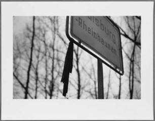 Ortsschild von Rheinhausen