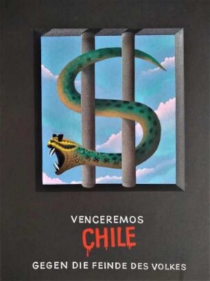 Plakat für Chile "Venceremos"