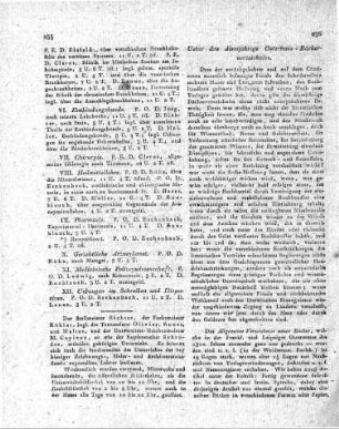 Ueber das diessjährige Ostermess - Bücherverzeichniss.
