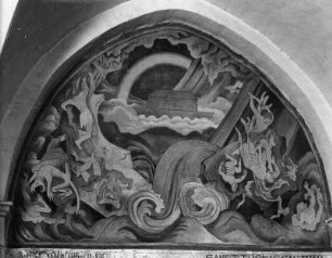 Wandbild : Wandbild. Weiz, Taborkirche heiliger Thomas von Canterbury, Nordwand