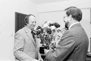 Freiburg: Ernennung zum Oberstudiendirektor: Werner Rombach, mit kleiner Feier im Kolping Kolleg