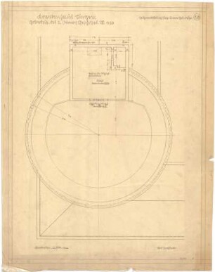 Billing, Hermann; Singen; Krankenhaus - Turm (Grundriss 5. OG)