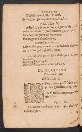 De Regimine Pronominum.