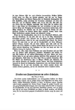 Drucken von Papierschnitten im ersten Schuljahr